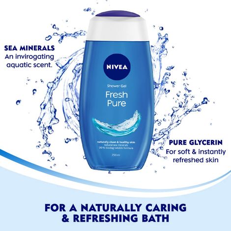 Nivea Fresh Pure Shower Gel